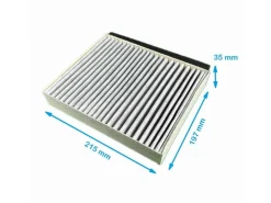 AIR2GO Aktivkohlefilter für Bosch 17006795 / DWZ0DX0A0