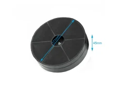 Sale Aktivkohlefilter für Generico C00298188 und 482000023400 2 Stück Unterbauhauben|Dunstabzugshauben-Filter
