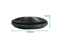 AIR2GO Aktivkohlefilter für Lenoxx K850 2 Stückück