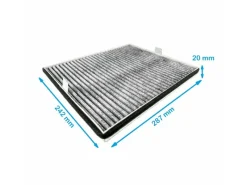 Outlet Aktivkohlefilter für Miele DKF12-P und 6228731 Unterbauhauben|Dunstabzugshauben-Filter