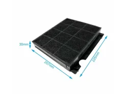 Outlet Aktivkohlefilter für Sauter AFC-15 und 72X3405 Unterbauhauben