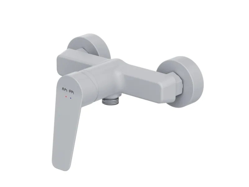 AM.PM Einhebel-Duscharmatur Gem Brausearmatur aus Messing, Brausebatterie Wasserhahn Bad FTA20033 Einhebelmischer