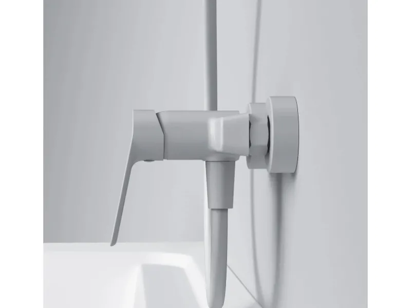 AM.PM Einhebel-Duscharmatur Gem Brausearmatur aus Messing, Brausebatterie Wasserhahn Bad FTA20033 Einhebelmischer
