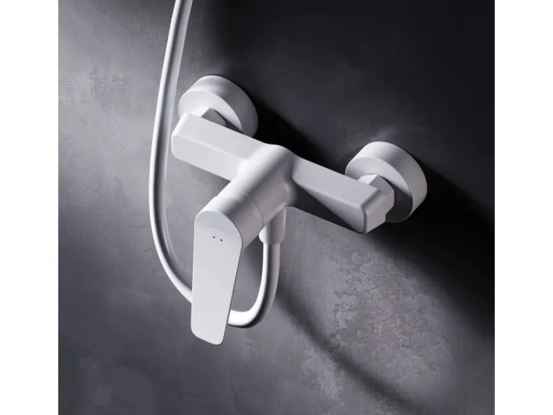 AM.PM Einhebel-Duscharmatur Gem Brausearmatur aus Messing, Brausebatterie Wasserhahn Bad FTA20033 Einhebelmischer