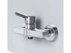 Outlet AM.PM Einhebel-Duscharmatur X-Joy S Brausearmatur aus Messing, Brausebatterie Wasserhahn Bad FXB20000 Chrom