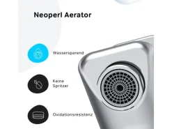 Outlet AM.PM Einhebel-Wannenarmatur / Brausearmatur,  Wasserhahn Bad, Wannenbatterie FXA10000 X-Joy Aufputz Einhebelmischer