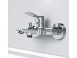 Outlet AM.PM Einhebel-Wannenarmatur / Brausearmatur,  Wasserhahn Bad, Wannenbatterie FXA10000 X-Joy Aufputz Einhebelmischer