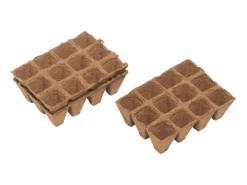 Best Anzuchttöpfe eckig 4 cm x 4 cm 36 Stück Töpfe