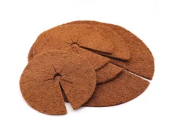 Discount Aquagart 1 Kokos Mulchscheibe 45cm Kokofasermatte Kokosfaser Pflanzenschutzmatte