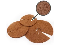Discount Aquagart 1 Kokos Mulchscheibe 45cm Kokofasermatte Kokosfaser Pflanzenschutzmatte