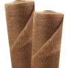 New Aquagart 15m x 1m Jutegewebe 105g/m² Jutematte Gartenjute Jute Stoff Sackleinen Juteband
