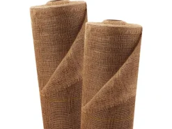 New Aquagart 15m x 1m Jutegewebe 105g/m² Jutematte Gartenjute Jute Stoff Sackleinen Juteband
