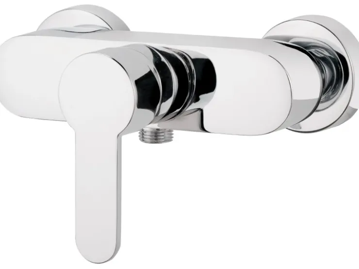 AquaSu Einhebelmischer<Einhebel-Brausearmatur Sanmix Style Chrom