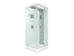 Outlet AcquaVapore AquaVapore Dampfdusche Duschtempel Sauna Dusche Duschkabine D38-00R3-EC 80x80 cm