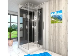 Best AcquaVapore AquaVapore Dampfdusche Duschtempel Sauna Dusche Duschkabine D38-13R2 90x90 cm