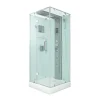 AcquaVapore Einhebelmischer<AquaVapore Dampfdusche Duschtempel Sauna Dusche Duschkabine D38-20L2 100x100 cm
