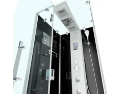 AcquaVapore Einhebelmischer<AquaVapore Dampfdusche Duschtempel Sauna Dusche Duschkabine D38-23L2-EC 100x100
