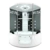 AcquaVapore AquaVapore Dampfdusche Whirlpool Dusche Duschkabine K60-SW-EH-EC 140x140cm