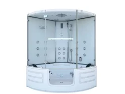 Sale AcquaVapore AquaVapore Dampfdusche Whirlpool Dusche Duschkabine K70-WS-EH-EC 150x150cm