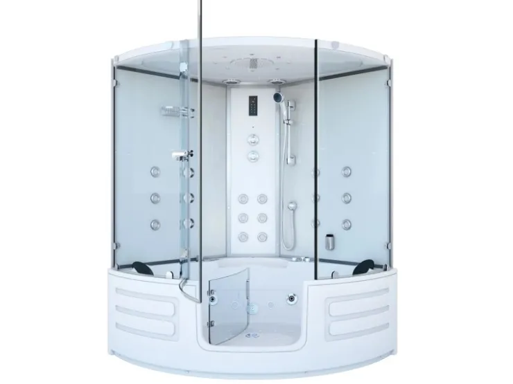 Sale AcquaVapore AquaVapore Dampfdusche Whirlpool Dusche Duschkabine K70-WS-EH-EC 150x150cm