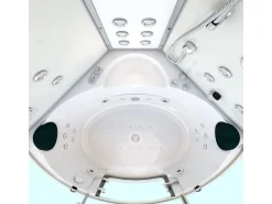 Sale AcquaVapore AquaVapore Dampfdusche Whirlpool Dusche Duschkabine K70-WS-EH-EC 150x150cm