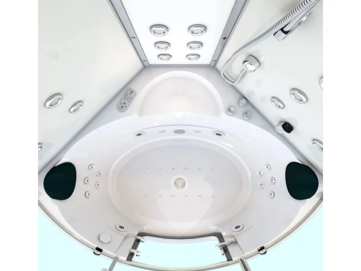 Sale AcquaVapore AquaVapore Dampfdusche Whirlpool Dusche Duschkabine K70-WS-EH-EC 150x150cm