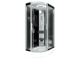 Outlet AcquaVapore AquaVapore Dusche Duschkabine D60-73M2L Duschtempel Sauna 120x80 cm