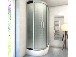 Outlet AcquaVapore AquaVapore Dusche Duschkabine D60-73M2L Duschtempel Sauna 120x80 cm