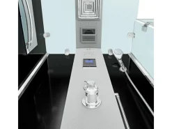 Best AquaVapore Duschkabine Komplettdusche D38-23R0-EC Fertigdusche Dusche 100x100 cm Einhebelmischer