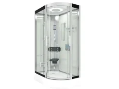 Sale AquaVapore Duschkabine Komplettdusche Fertigdusche Dusche D60-70T0R 80x120 cm Einhebelmischer