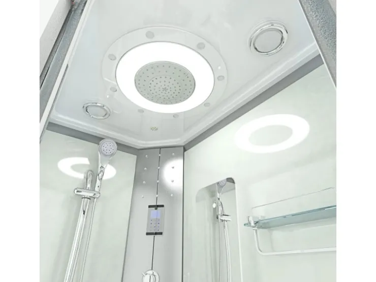 Outlet AcquaVapore AquaVapore Duschkabine Komplettdusche Fertigdusche Dusche D60-70M0R 80x120 cm