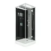 AcquaVapore Einhebelmischer<AquaVapore Duschkabine Komplettdusche D38-23R0 Fertigdusche Dusche 100x100 cm