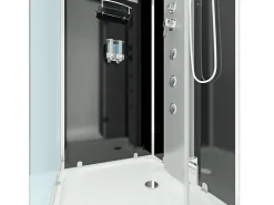 AcquaVapore Einhebelmischer<AquaVapore Duschkabine Komplettdusche D38-23R0 Fertigdusche Dusche 100x100 cm