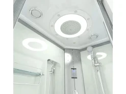 AcquaVapore Einhebelmischer<AquaVapore Duschkabine Komplettdusche Fertigdusche Dusche D60-70M0L-EC 120x80 cm