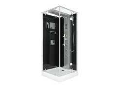 AcquaVapore Einhebelmischer<AquaVapore Duschkabine Komplettdusche D38-03R0 Fertigdusche Dusche 80x80 cm