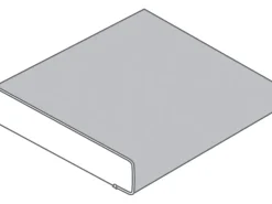 Clearance Arbeitsplatte 60 cm x 3,9 cm Meterware Beton Weiß