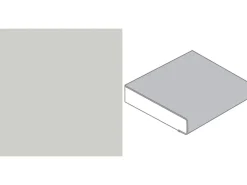Clearance Arbeitsplatte 60 cm x 2,9 cm Meterware Hellgrau