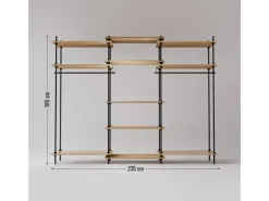 AR Shelving Kücheninseln<Deco Set Garderobe XL 185 x 235 x 35 cm