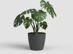 Artevasi Übertopf San Remo Ø 42 cm Matt Anthrazit