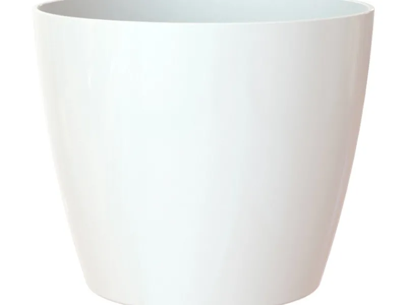 Hot Übertopf San Remo Ø 14 cm Weiß Töpfe