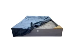 AXI Kochfelder<Sandkasten Kelly mit Spielküchenzeile Grau Braun 115 cm x 21,8 cm x 180 cm