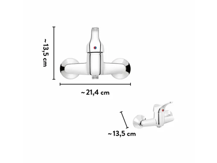 baliv Einhebelmischer<Duscharmatur DU-5170 Chrom