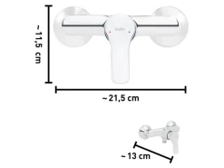 Hot Duscharmatur DU-5750 Chrom Einhebelmischer