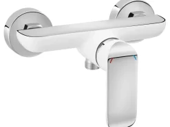 baliv Einhebelmischer<Duscharmatur DU-5070 -Chrom Weiß