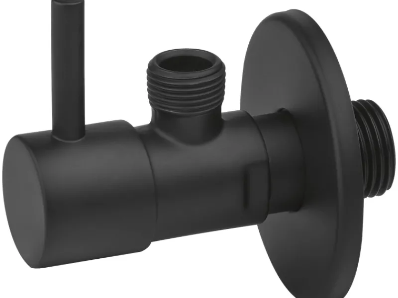 Hot Eckventil EV-3420 Schwarz-Matt Zubehör Für Küchenarmatur