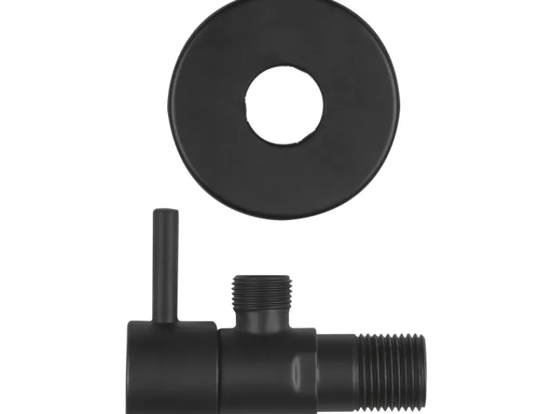 Hot Eckventil EV-3420 Schwarz-Matt Zubehör Für Küchenarmatur