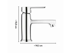 baliv Kaltwasserventil KV-4060 Chrom