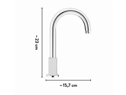 baliv Einhebelmischer<Kaltwasserventil KV-4070 Chrom