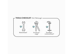 baliv Einhebelmischer<Kaltwasserventil KV-4050 Chrom