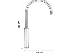 baliv Einhebelmischer<Küchenarmatur KI-1010 Chrom